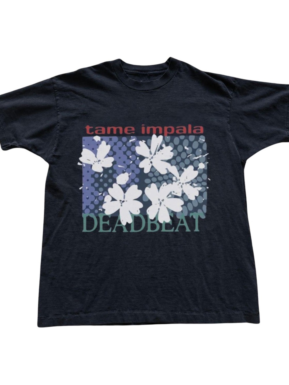 Gildan Black Tame Impala Floral Graphic Tee